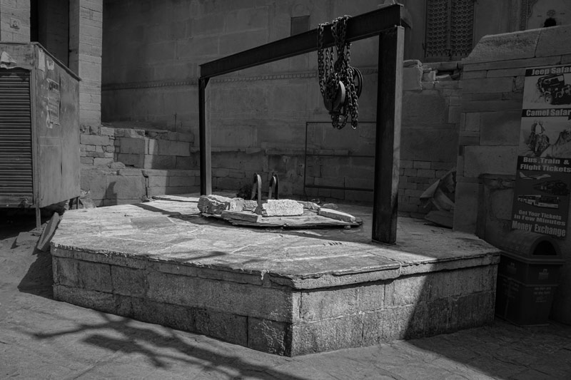 Valuing groundwater for cultural services - Jaisaloo well – a historical groundwater-based source inside the famous Jaisalmer Fort, in Jaisalmer district, Rajasthan
